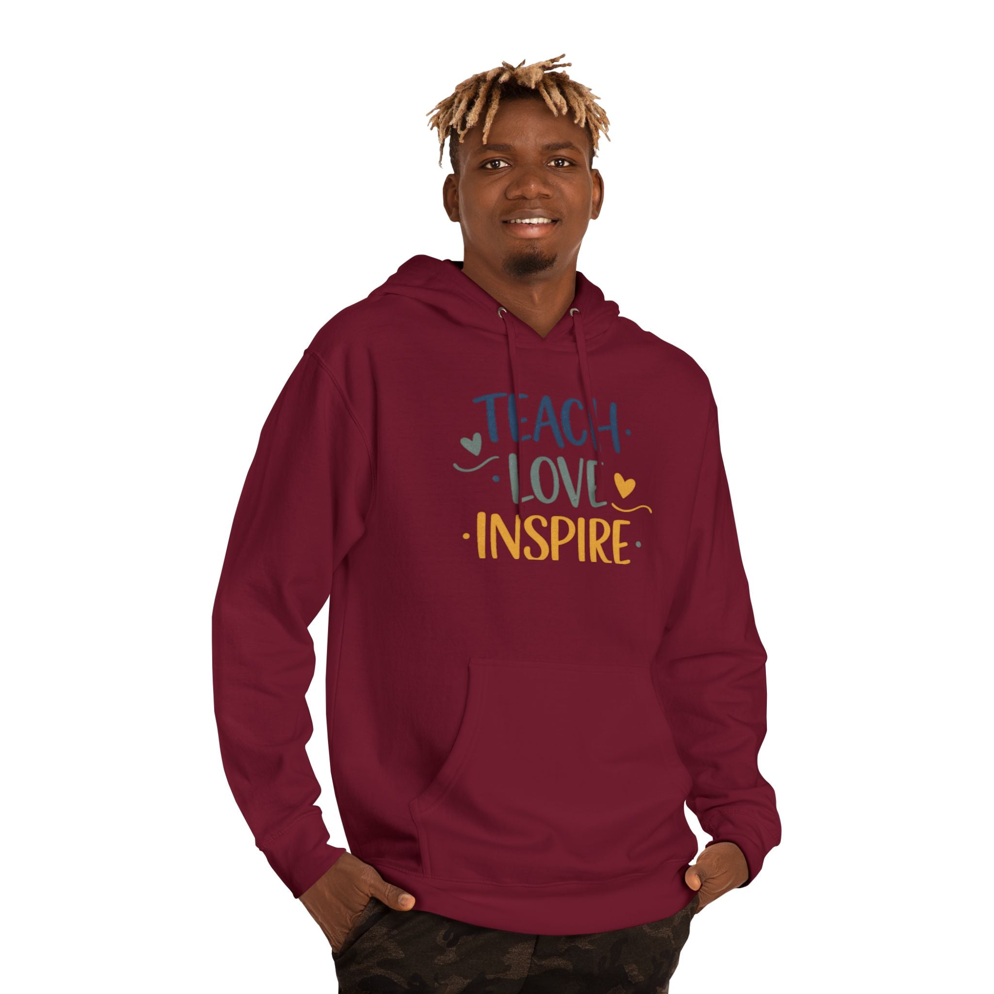Teach Love Inspire Premium Teacher Hoodie