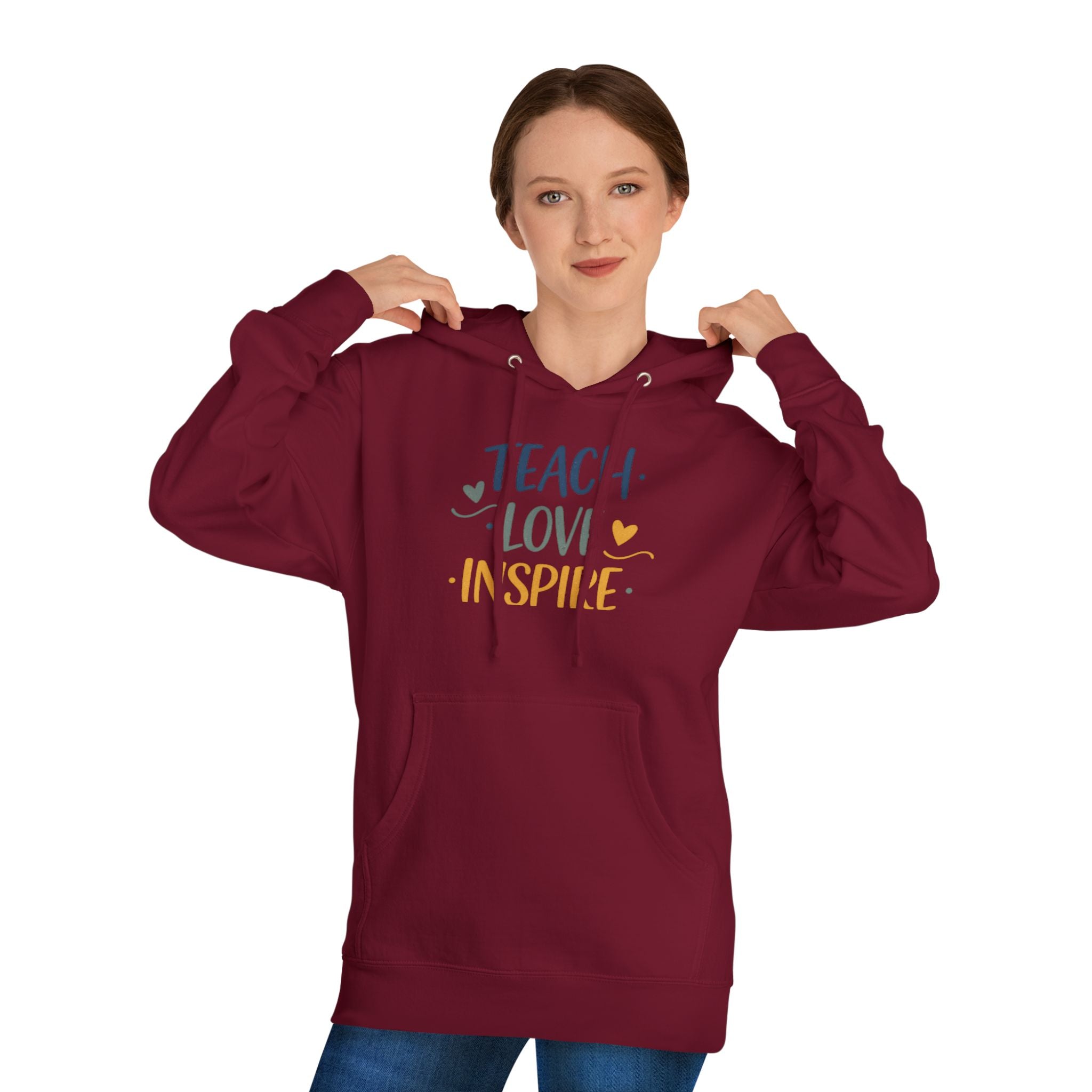 Teach Love Inspire Premium Teacher Hoodie