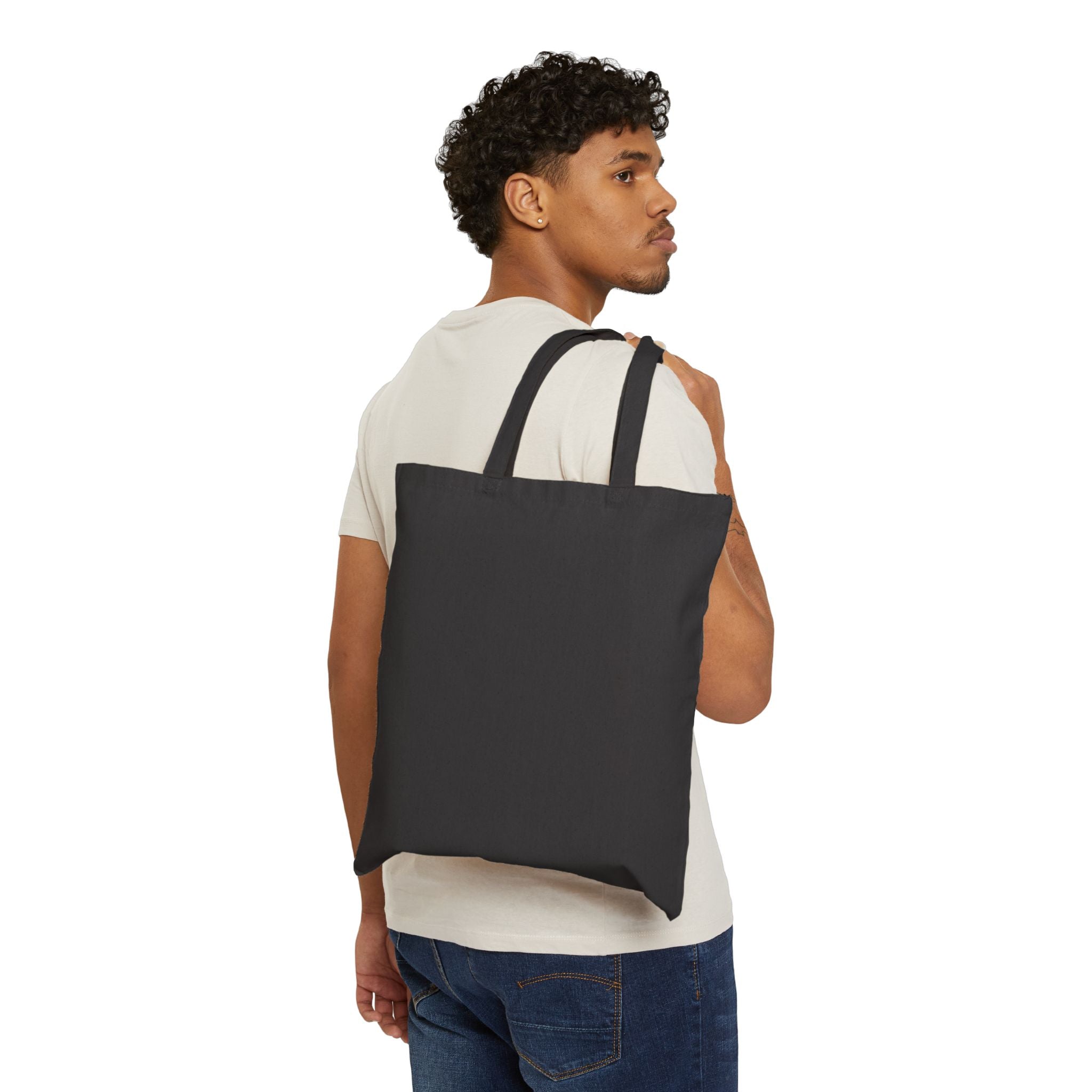 Coffee. Teach. Repeat. Canvas Tote Bag | Teacher Tote | Classroom Book Bag